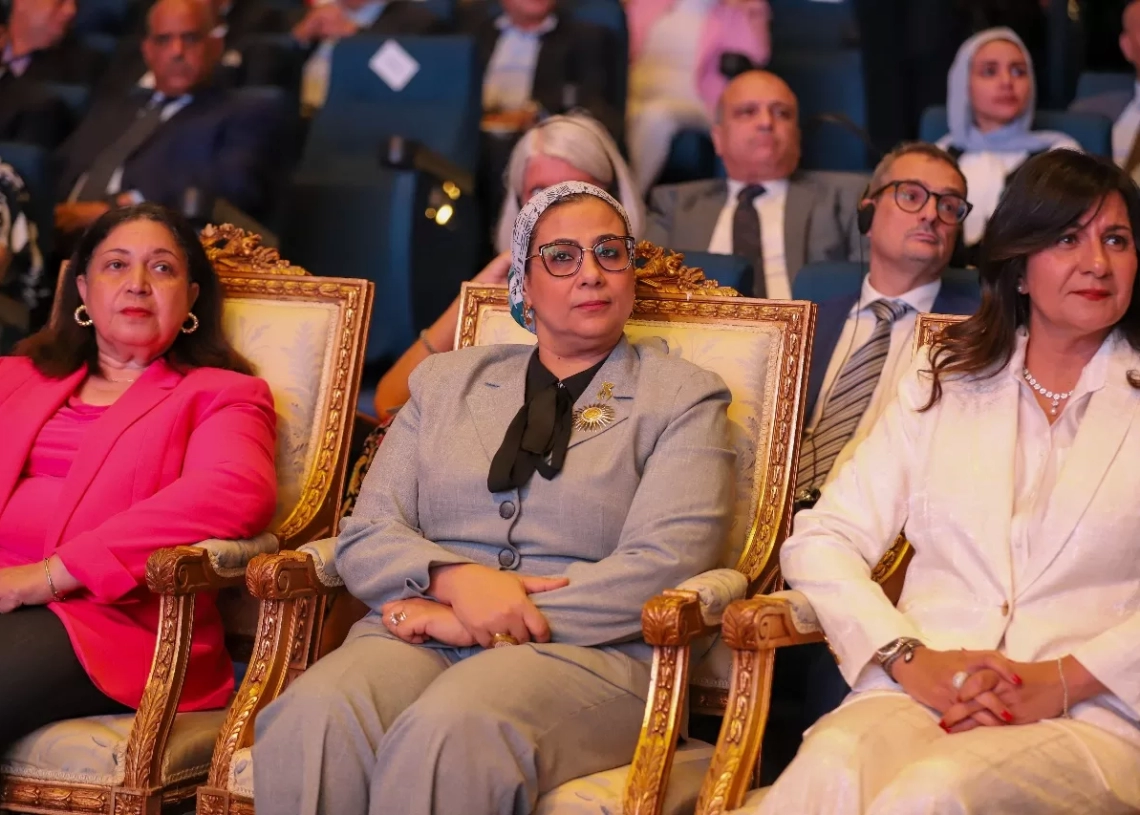 أمل عمار تشارك في حفل إطلاق الاستراتيجية الوطنية للشباب والرياضة 19 - جريدة المساء