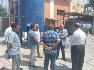 نائب محافظ الجيزة يتفقد مشروعات الصرف الصحي بحي جنوب وقري أبوالنمرس 23 - جريدة المساء