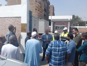 نائب محافظ الجيزة يتفقد مشروعات الصرف الصحي بحي جنوب وقري أبوالنمرس 27 - جريدة المساء