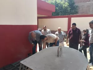 نائب محافظ الجيزة يتفقد مشروعات الصرف الصحي بحي جنوب وقري أبوالنمرس 31 - جريدة المساء