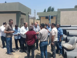 نائب محافظ الجيزة يتفقد مشروعات الصرف الصحي بحي جنوب وقري أبوالنمرس 35 - جريدة المساء