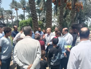 نائب محافظ الجيزة يتفقد مشروعات الصرف الصحي بحي جنوب وقري أبوالنمرس 39 - جريدة المساء