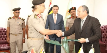 وزير الزراعة يشهد توقيع بروتوكول تعاون بين مركز البحوث الزراعية والكلية الفنية العسكرية لإنتاج الأسمدة البوتاسية محليا 2 - جريدة المساء وزير الزراعة يشهد توقيع بروتوكول تعاون بين مركز البحوث الزراعية والكلية الفنية العسكرية لإنتاج الأسمدة البوتاسية محليا 1 - جريدة المساء