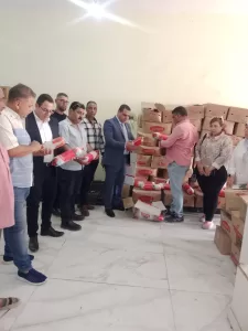 "تموين الجيزة" تضبط ٩ أطنان لانشون مجهول المصدر داخل مخزن مخالف بالطالبية 21 - جريدة المساء