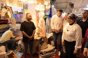 رئيسة القومي للمرأة ووزير الثقافة يتفقدان جناحي المجلس بمعرض ديارنا 20 - جريدة المساء