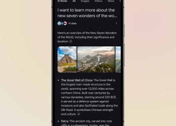 بحث Google: ميزة "AI Mode" الآن في الشرق الأوسط وشمال أفريقيا باللغة الإنجليزية 18 - جريدة المساء