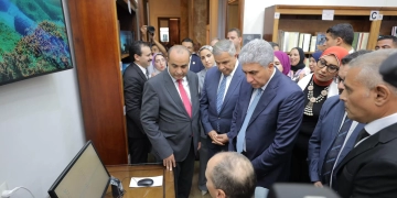 وزير السياحة ومحافظ الإسكندرية يفتتحان معرض أسرار المدينة الغارقة ضمن فعاليات التراث المغمور 1 - جريدة المساء