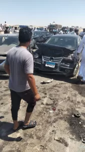 بالصور حادث مروع عند مدينة الضبعة وغلق الطريق في اتجاه مطروح 37 - جريدة المساء