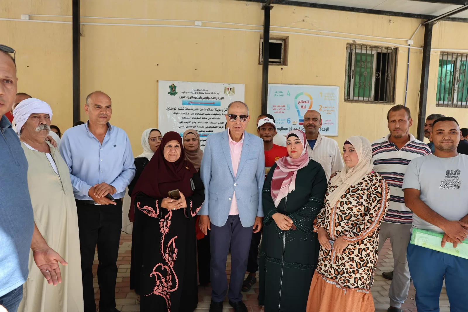 مركز تكنولوجي سمالوط يتحول لنموذج رقمي متكامل لخدمة المواطنين 31 - جريدة المساء