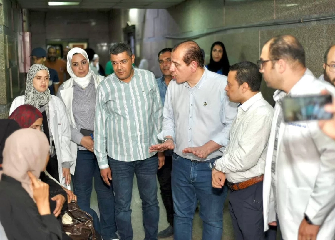 نائب وزير الصحة يتفقد منشآت صحية بدمياط ويشيد بأداء مستشفى الحميات والمستشفى العام 18 - جريدة المساء