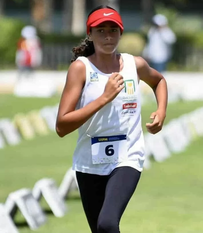 القومي للمرأة يهنئ مرام هاشم لفوزها بذهبيتي البطولة العربية للخماسي 19 - جريدة المساء