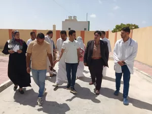 نائب محافظ مطروح تفقد قرية أم الرخم وتابع خدماتها الطبية 23 - جريدة المساء
