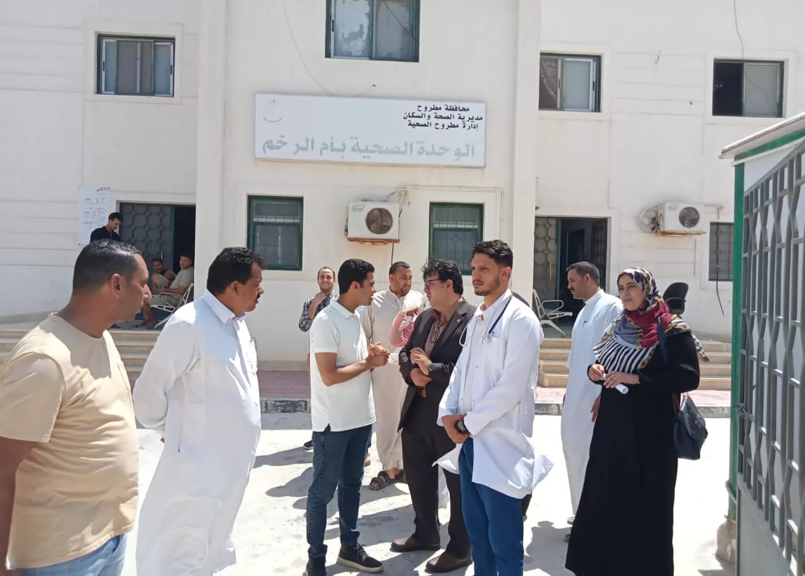 نائب محافظ مطروح تفقد قرية أم الرخم وتابع خدماتها الطبية 19 - جريدة المساء