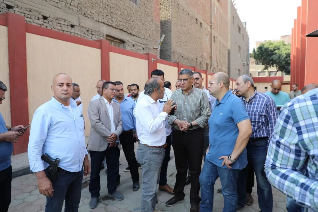 محافظ الجيزة يتفقد محطة الصرف الصحي بقرية منيل شيحة بأبو النمرس 20 - جريدة المساء محافظ الجيزة يتفقد محطة الصرف الصحي بقرية منيل شيحة بأبو النمرس 19 - جريدة المساء