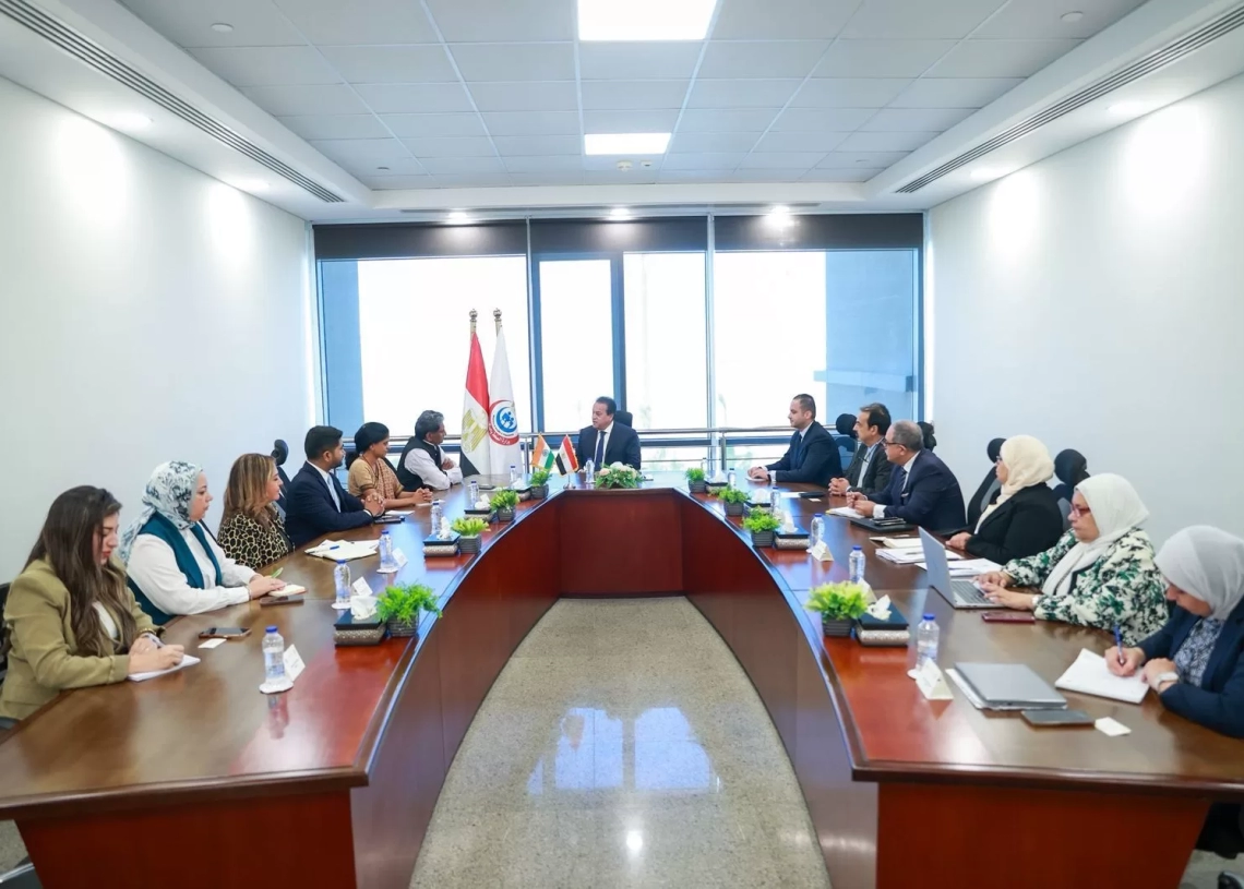 وزير الصحة يبحث مع السفير الهندي تعزيز التعاون في الرعاية الصحية والتكنولوجيا وإنتاج اللقاحات 18 - جريدة المساء