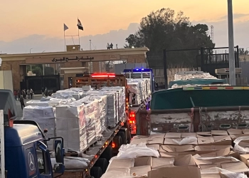 الهلال الأحمر المصرى يؤدى رسالته الإنسانية