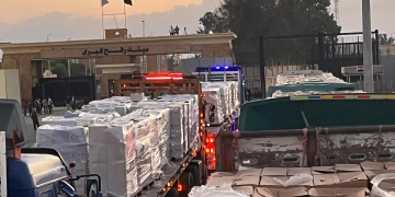 الهلال الأحمر المصرى يؤدى رسالته الإنسانية