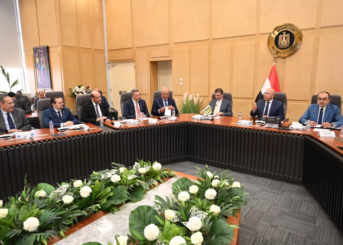 وزير الصناعة والنقل يبحث مع وزيري قطاع الأعمال والزراعة سبل تعظيم زراعة الكتان وتحسين إنتاجيته 19 - جريدة المساء