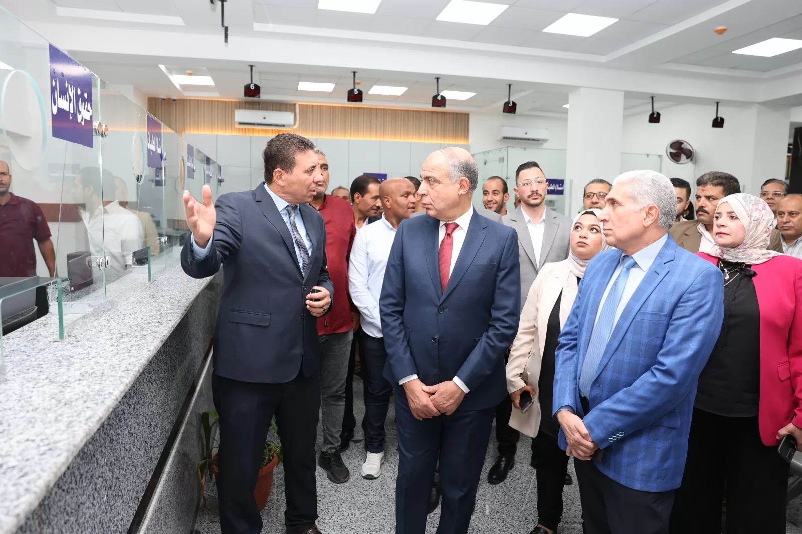 محافظ المنيا يفتتح المركز التكنولوجي المطور لخدمة المواطنين 23 - جريدة المساء