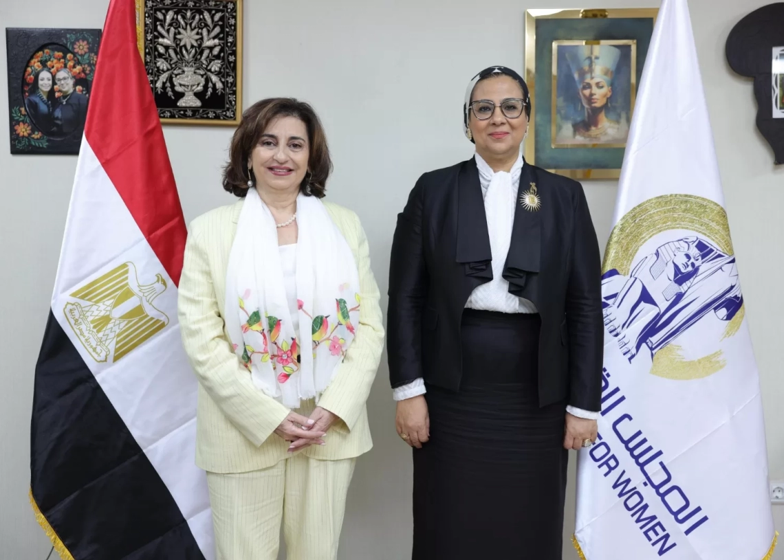 أمل عمار تلتقي المديرة التنفيذية لهيئة الأمم المتحدة للمرأة 18 - جريدة المساء