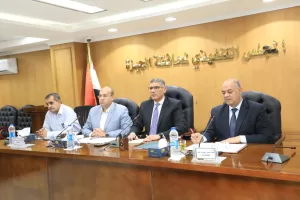 محافظ الجيزة يبحث الموقف التنفيذي لمشروعات الري ومياه الشرب 21 - جريدة المساء