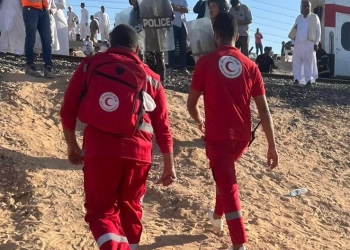 الهلال الأحمر يقدم الدعم النفسي والمساعدات اللازمة لمصابى قطار مطروح 17 - جريدة المساء