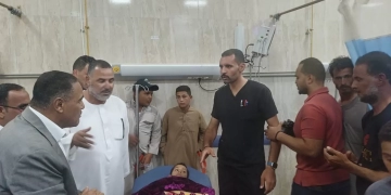 محافظ مطروح يتفقد المصابين فى حادث القطار بمستشفى الضبعة ورأس الحكمة 1 - جريدة المساء