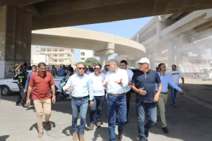 محافظ الجيزة يتفقد أعمال التطوير بمحيط مستشفى بولاق ومحطة مترو الجامعة 24 - جريدة المساء