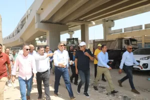 محافظ الجيزة يتفقد أعمال التطوير بمحيط مستشفى بولاق ومحطة مترو الجامعة 28 - جريدة المساء