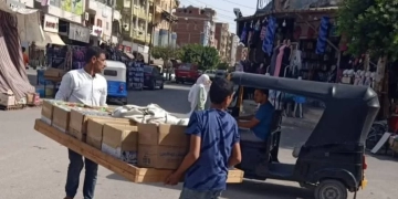 رفع 21 حالة إشغال وإزالة تعديات بالقنطرة غرب  1 - جريدة المساء