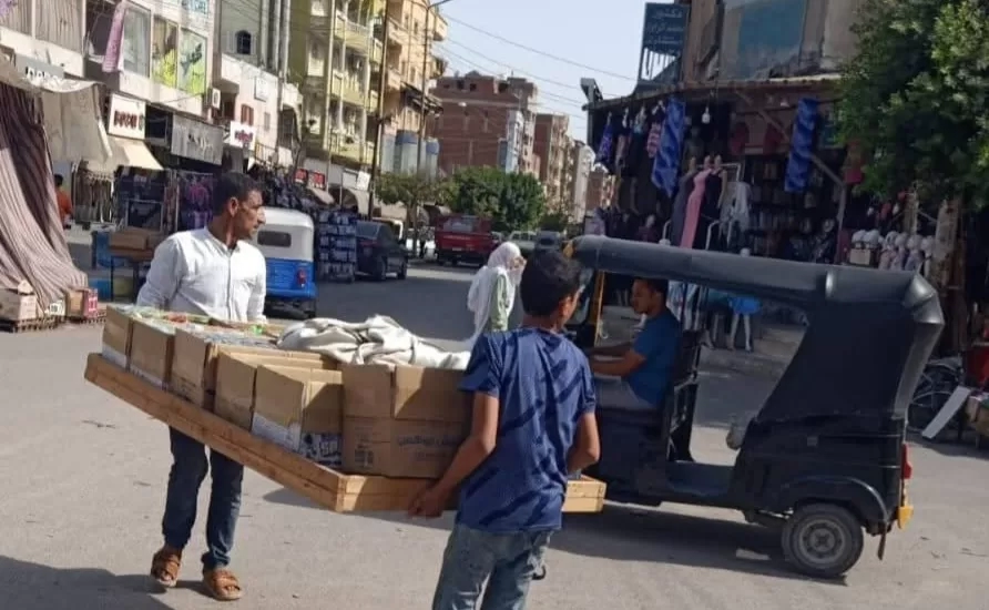 رفع 21 حالة إشغال وإزالة تعديات بالقنطرة غرب  19 - جريدة المساء
