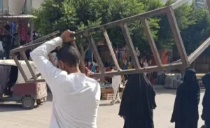 رفع 21 حالة إشغال وإزالة تعديات بالقنطرة غرب  23 - جريدة المساء