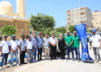 تجميل ميدان"الفواخرية".. أكبر ميادين مدينة العريش 15 - جريدة المساء