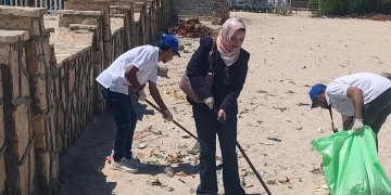 "شاطئ نظيف ومدينة أجمل".. مبادرة جديدة بالعريش  1 - جريدة المساء