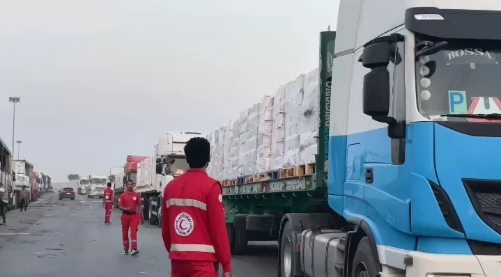دخول أكثر من 2300 طن مساعدات إنسانية جديدة لغزة 27 - جريدة المساء