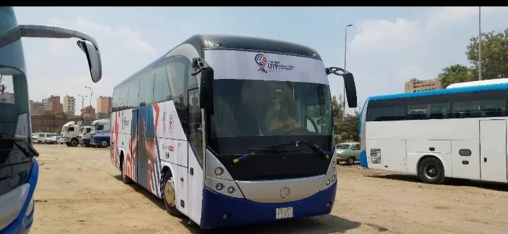 حافلات خاصة تحمل شعار بطولة العالم لكرة اليد تحت 19 سنة لنقل المنتخبات 19 - جريدة المساء