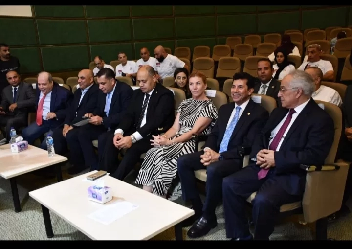 وزير الشباب والرياضة يشهد المؤتمر الصحفي للإعلان عن بطولة العالم لرفع الأثقال البارالمبية 19 - جريدة المساء