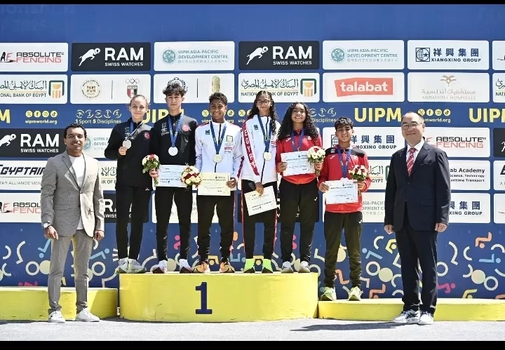 مصر تحصد ذهبية تتابع المختلط فى ختام بطولة العالم لشباب الخماسي الحديث 17 - جريدة المساء