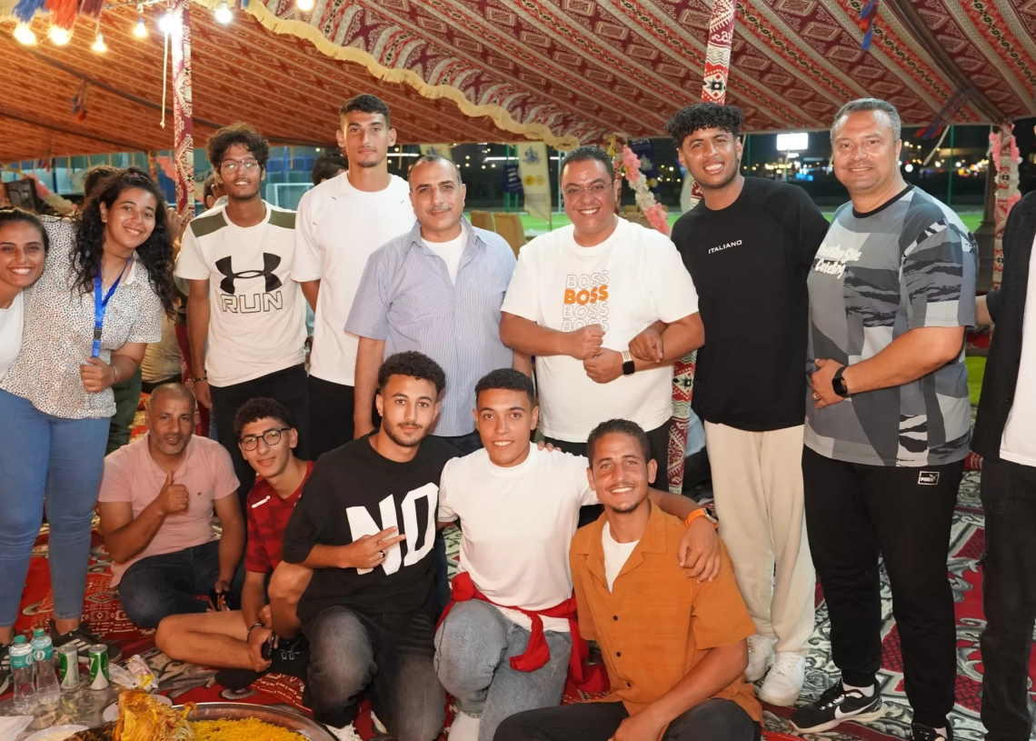 ''الجامعة المصرية بالعلمين''تستقبل الوفود الطلابية المشاركة ببطولة الجامعات المصرية 19 - جريدة المساء