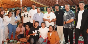 ''الجامعة المصرية بالعلمين''تستقبل الوفود الطلابية المشاركة ببطولة الجامعات المصرية 1 - جريدة المساء