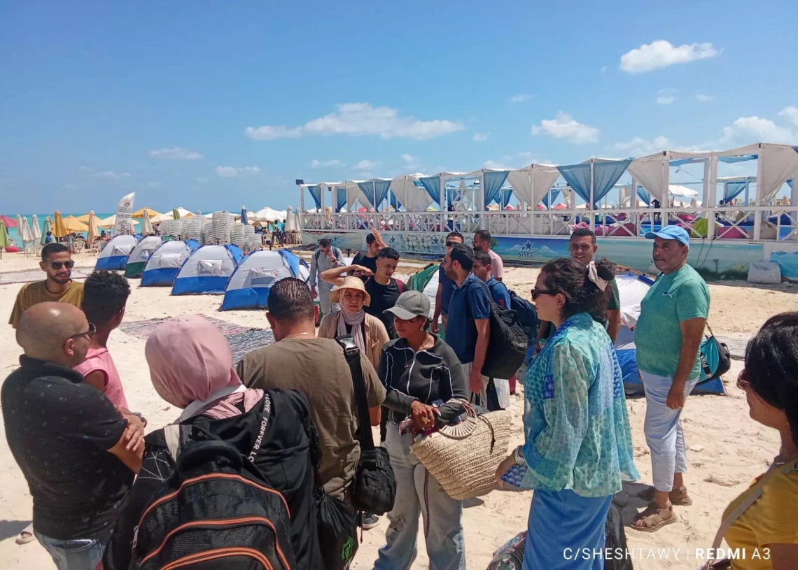 مطروح تستقبل المشاركين بمعسكر يلا كامب الذي تنظمه وزارة الشباب الإدارة المركزية للتنمية الرياضية ال 30 - جريدة المساء