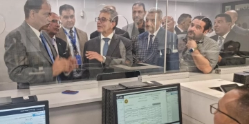 أموى.. يقوم بجولة ميدانية بالمنافذ الجمركية بالعين السخنة 1 - جريدة المساء