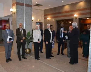 وفد من منتدى إدارة الضرائب الأفريقي (ATAF) في زيارة لمركز التدريب الضريبي بالمعادي 21 - جريدة المساء