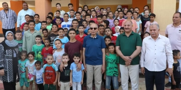 محافظ المنيا يتابع أعمال إحلال وتجديد مدرسة "الاتلات" للتعليم الأساسي 2 - جريدة المساء محافظ المنيا يتابع أعمال إحلال وتجديد مدرسة "الاتلات" للتعليم الأساسي 1 - جريدة المساء