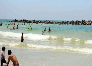 الغرق على شواطئ العجمى بالإسكندرية