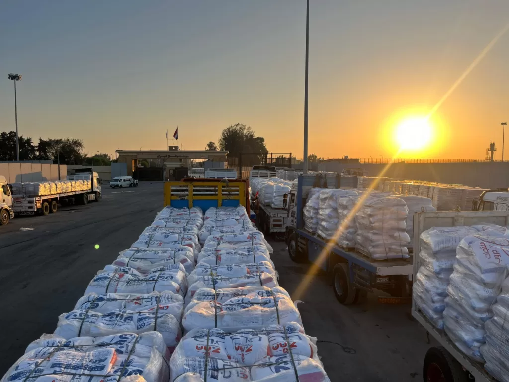 الهلال الأحمر يُدخل 3500 طن مساعدات إنسانية لغزة.. عبر 180 شاحنة ضمن "زاد العزة" الـ 21 19 - جريدة المساء