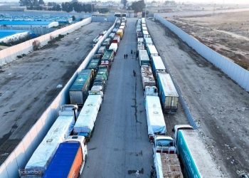 الهلال الأحمر يواصل دعم غزة