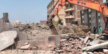 حملات بالاسكندرية لإزالة التعديات على أراضي الدولة 1 - جريدة المساء