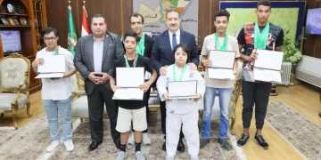 محافظ المنوفية يكرم ذوي الهمم المتميزين رياضياً علي مستوي الجمهورية 2 - جريدة المساء محافظ المنوفية يكرم ذوي الهمم المتميزين رياضياً علي مستوي الجمهورية 1 - جريدة المساء