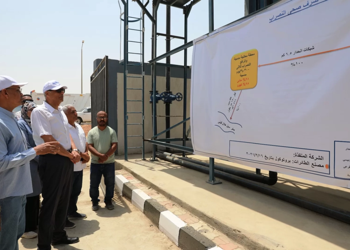 محافظ أسوان يواصل جولاته الميدانية بمتابعة معدلات الإنجاز بمشروع محطة معالجة صرف صحى النصراب بإدفو بتكلفة 60 مليون جنيه 19 - جريدة المساء